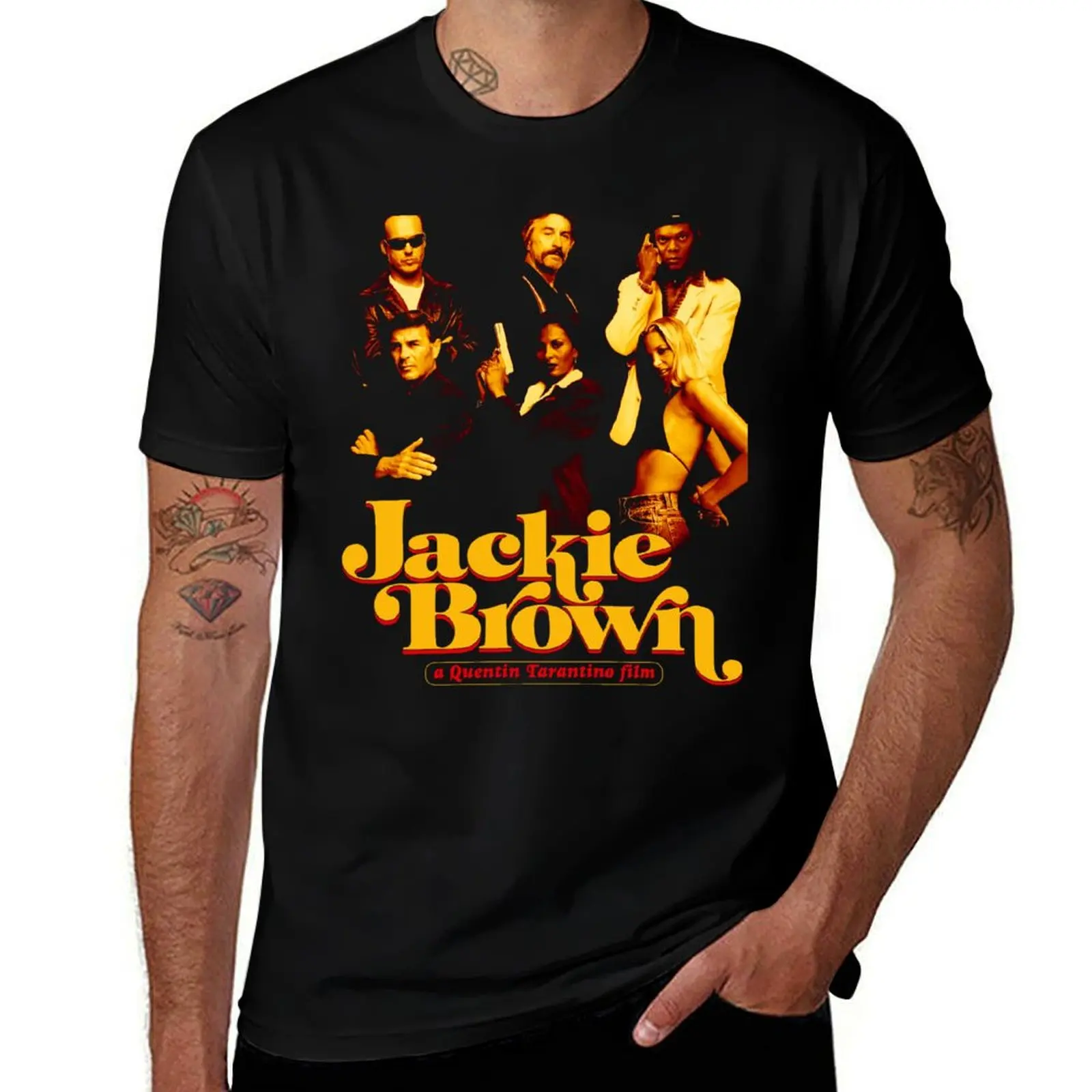 

Jackie Brown T-Shirt graphic t shirt vintage fashion shirts men clothings