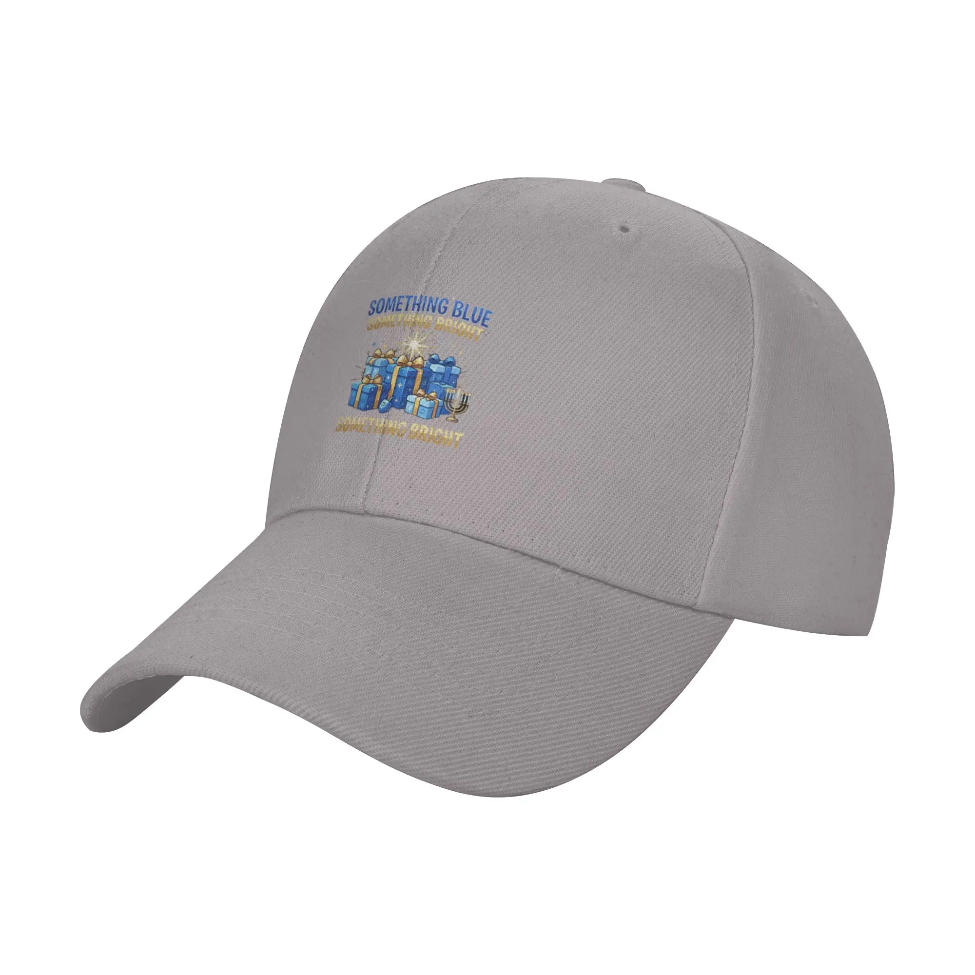Hanukkah Something Blue Something Bright Gifts Trendy Baseball Cap Birthday Party Colorfast Headwear