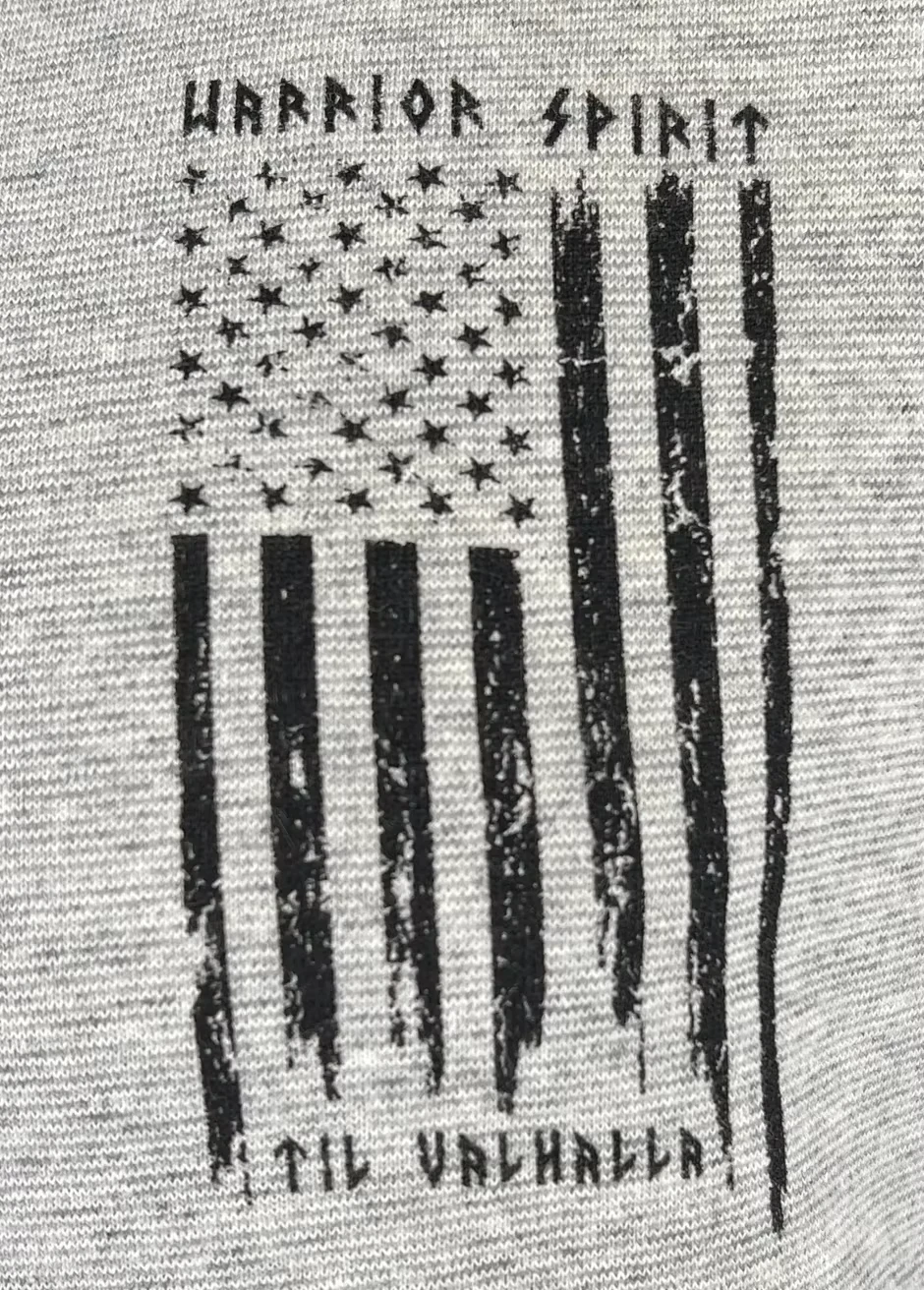 تي شيرت بأكمام قصيرة للتدريب على اللياقة البدنية في الهواء الطلق، تي شيرت برقبة دائرية وأكمام قصيرة كاجوال للرجال، تي شيرت رياضي أمريكي متعدد الاستخدامات