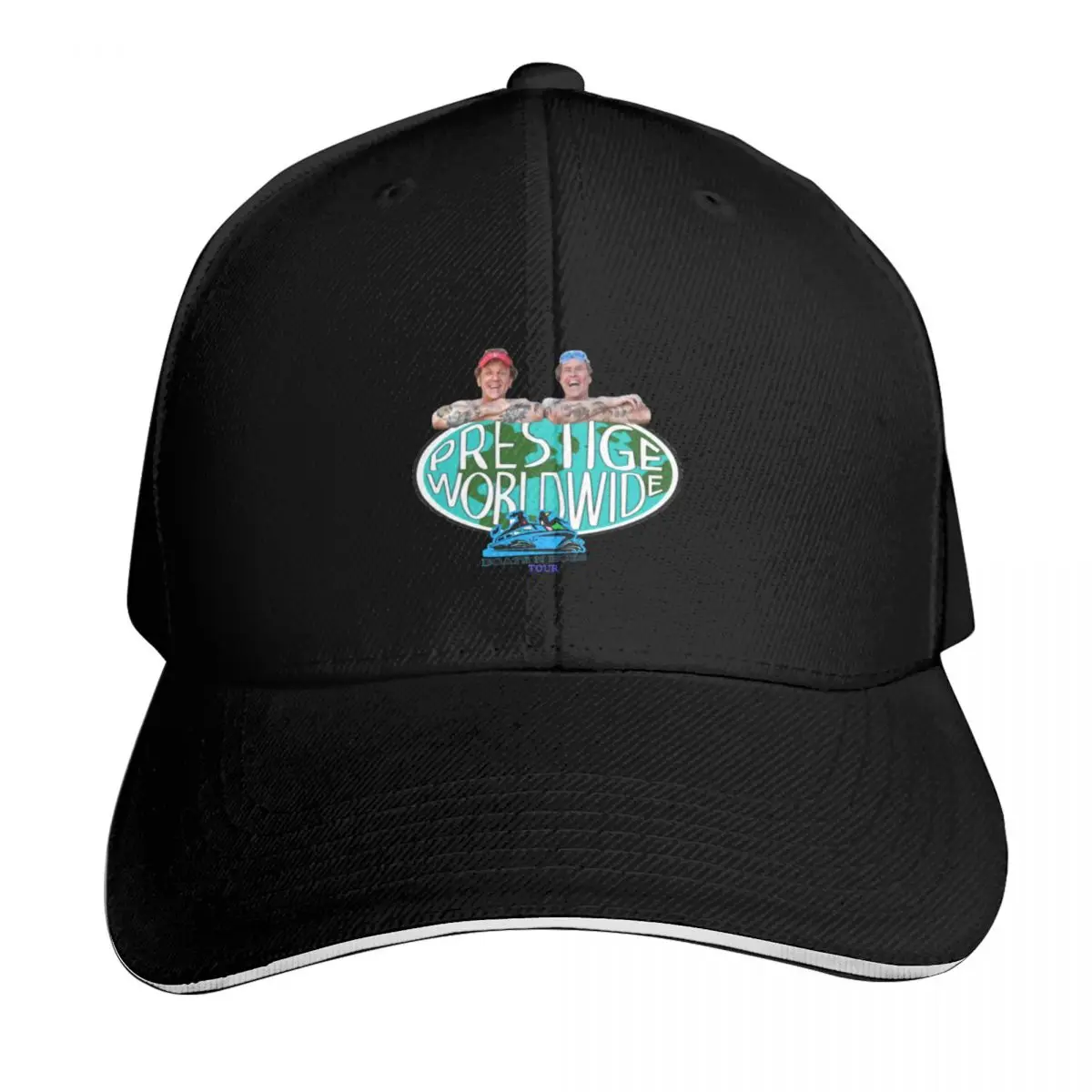 Prestige Worldwide B&H Tour Baseball Cap Casual Daily Wear Quick Dry Performance Cotton Twill Breathable