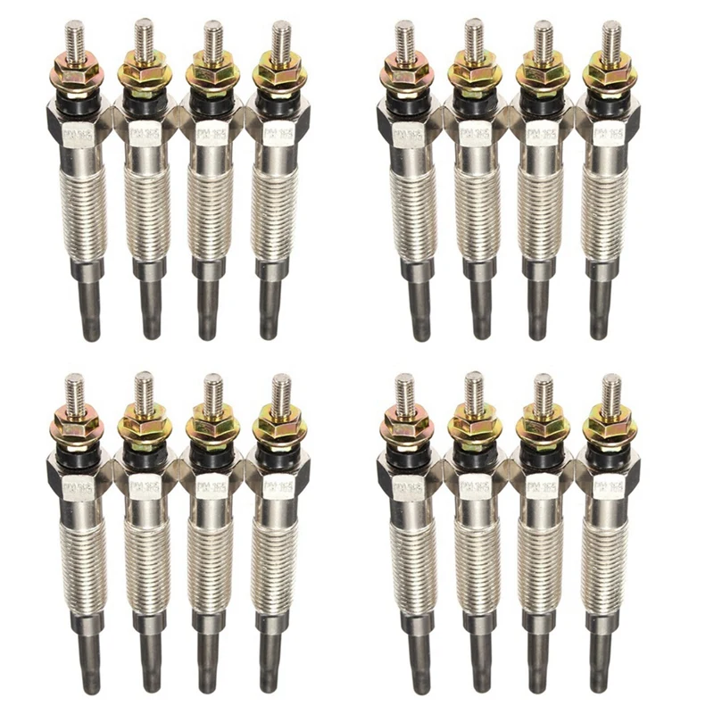 16Pcs Heater Glow Plugs For Mitsubishi Shogun Pajero 2.8 4M40T 4M40 -Diesel GP5501