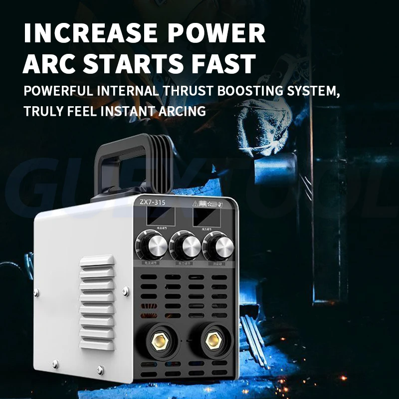 Small Portable Butt Welding Machine High Power Handheld All Copper Automatic Welding Machine 220V/380V Household Welding Machine