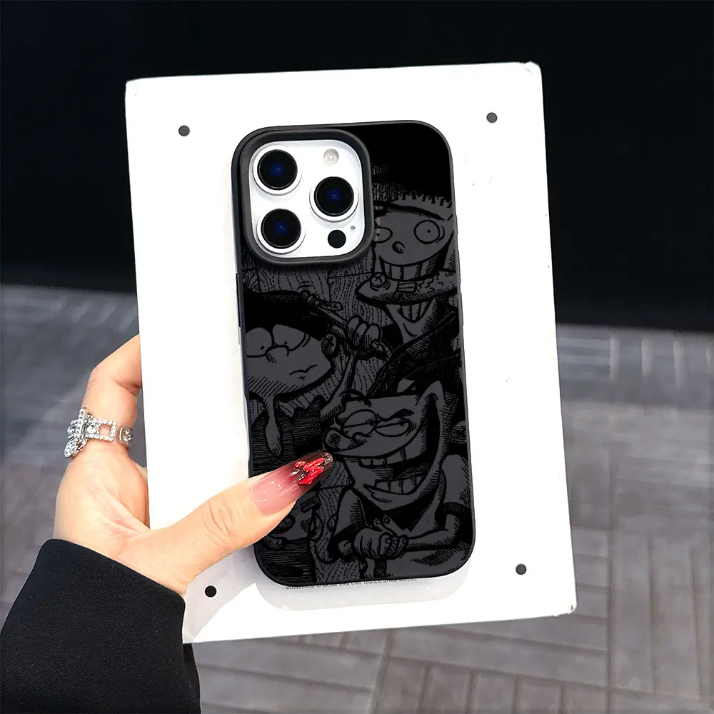 الكرتون E-Ed Edd N Eddy الفاخرة ماتي سيليكون لينة قضية الهاتف لسامسونج S25 S24 S23 S22 S21 S20 S10 FE زائد الترا 4G 5G غطاء #5