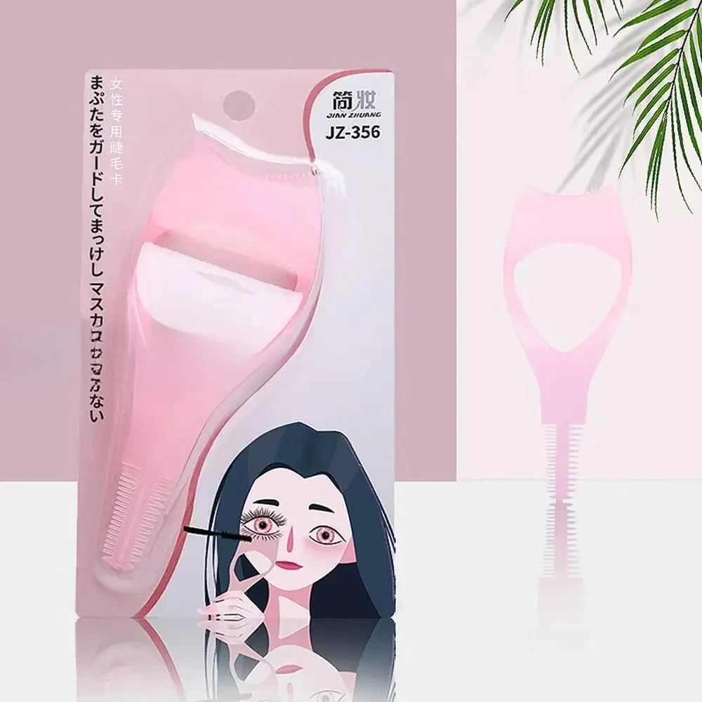 1 pz Vernice Ciglia Stencil Riutilizzabile Mascara Scudo Applicatore Ciglia di Plastica Modello Strumenti di Trucco di Bellezza Per Le Donne