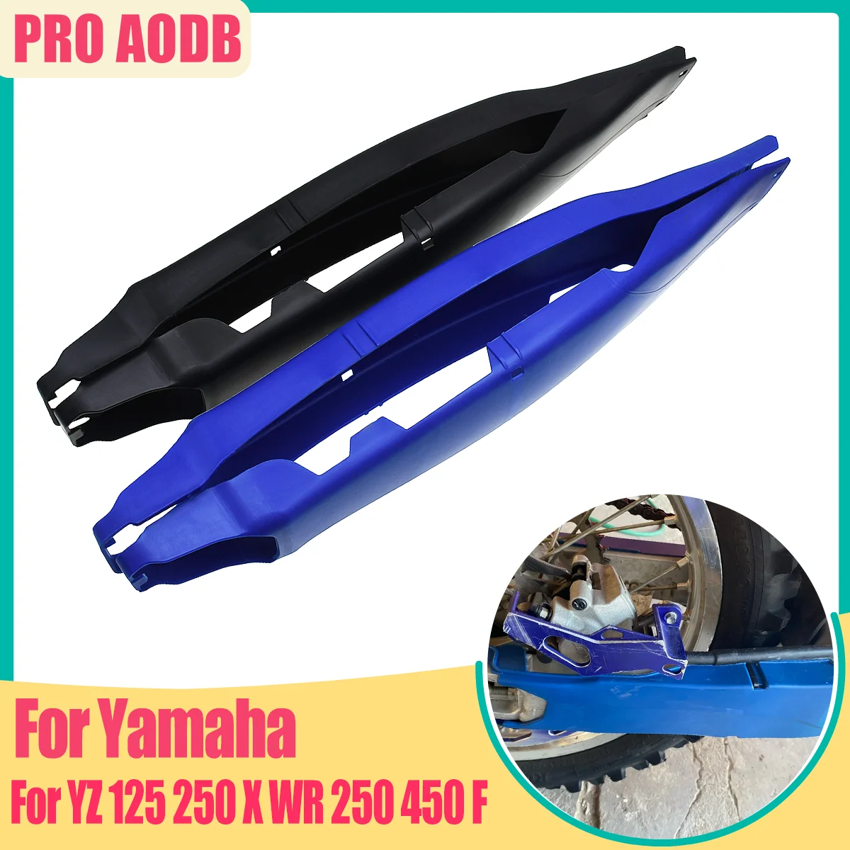 Nuevo Protector de Basculante 2024 para Yamaha Moto WR250F WR450F YZ125 250 YZ125X 250X YZ250F 450F YZ250FX YZ450FX 2023