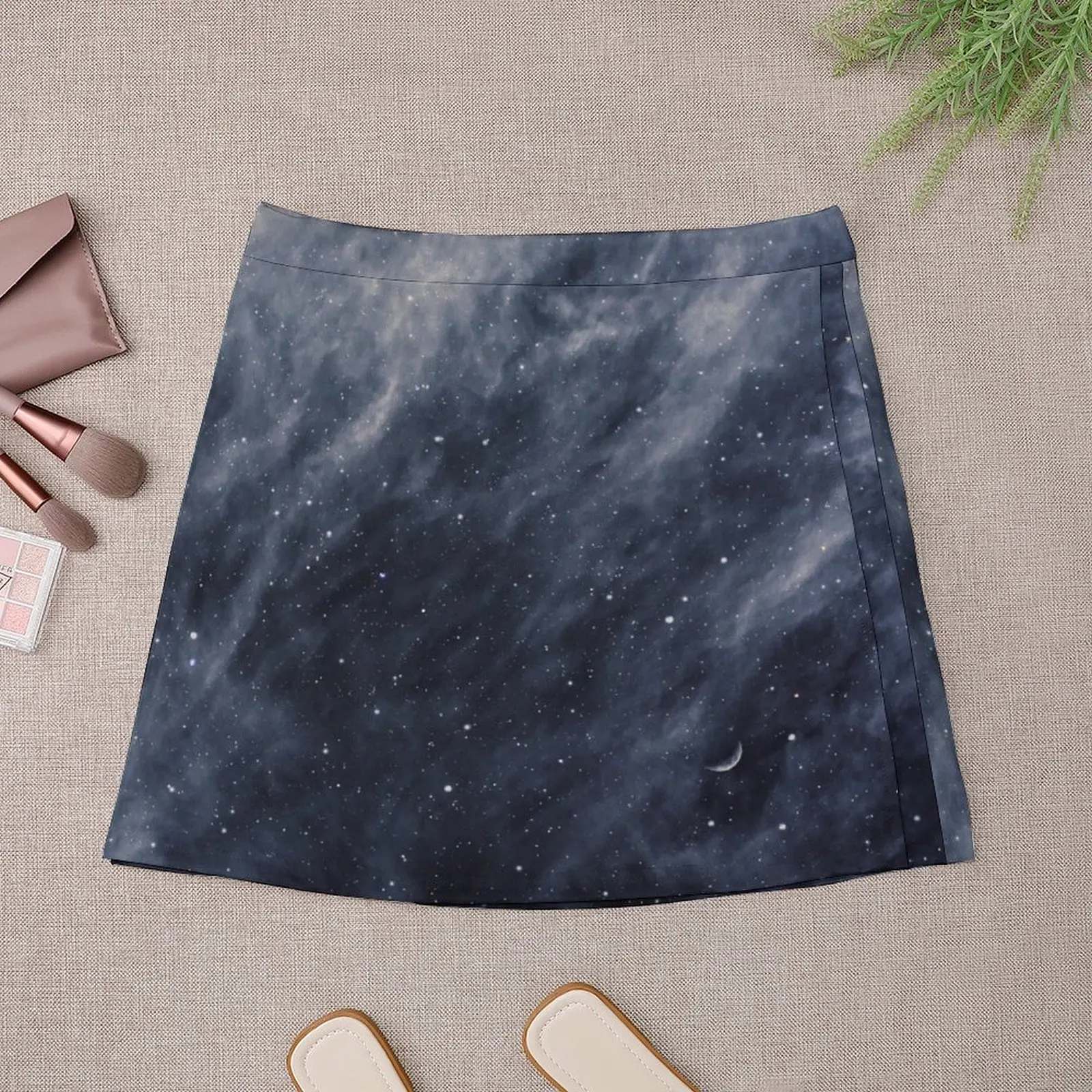 Blue Clouds, Blue Moon Mini Skirt women's golf wear summer Short women′s skirts Mini Skirt