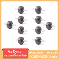Widened Rollers and Axles Wheels Only For Direct Drive Head Dyson V6 V7 V8 V10 V11 V15 DC58 DC62 DC Series Vacuum Cleaner Part
