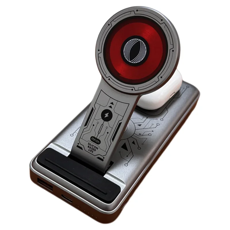 

4-in-1, wireless fast charging for mobile phones, earphones, watches, brackets.