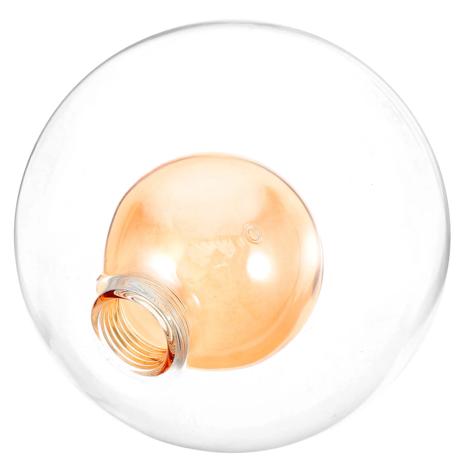 

Clear Glass Globe Lamp Shade 120Mm Decorative Lighting for Home Office Modern Pendant Fixture Replacement Easy Install Bright