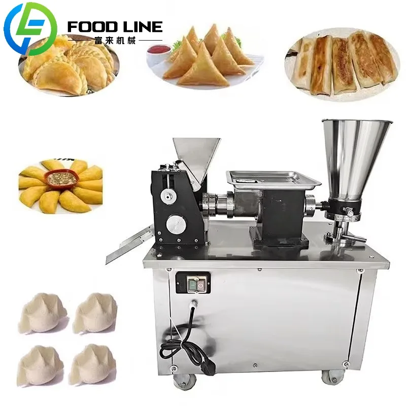 

Automatic Gyoza Making Machine Commercial Dumpling Producer with Multiple Mold Options