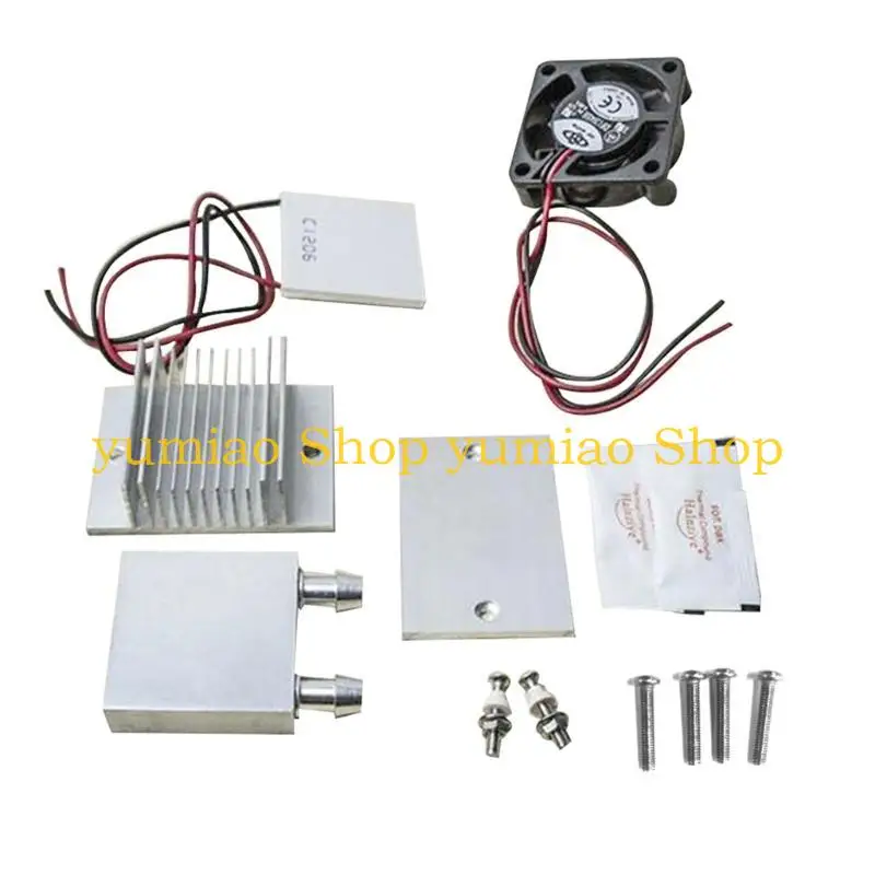 

587B Термоэлектрический охладитель пельтье TEC1-12706 40x40mm 12V модуль Peltiere Elemente Diy комплект