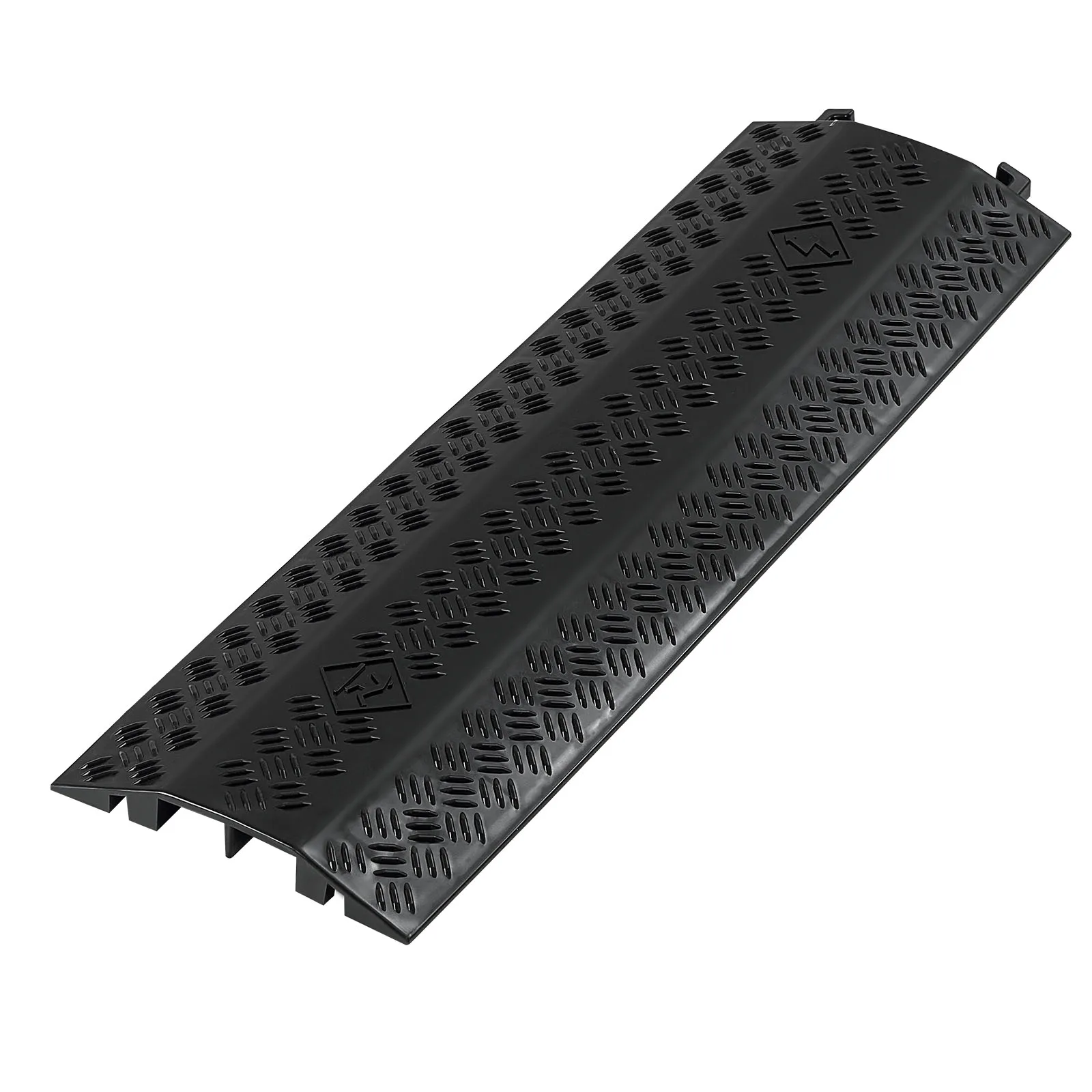 SucceBuy Drop Over Cable Cover 17500 lbs/Axle Load Capacity for High Walking Traffic Areas Indoor Outdoor Home Office Warehouse