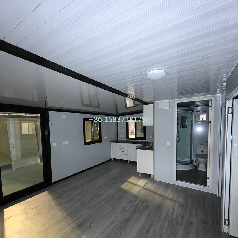 Quick Install Cabin Container House Living Portable Container Homes Extended Expandable Container House Prefab Folding House