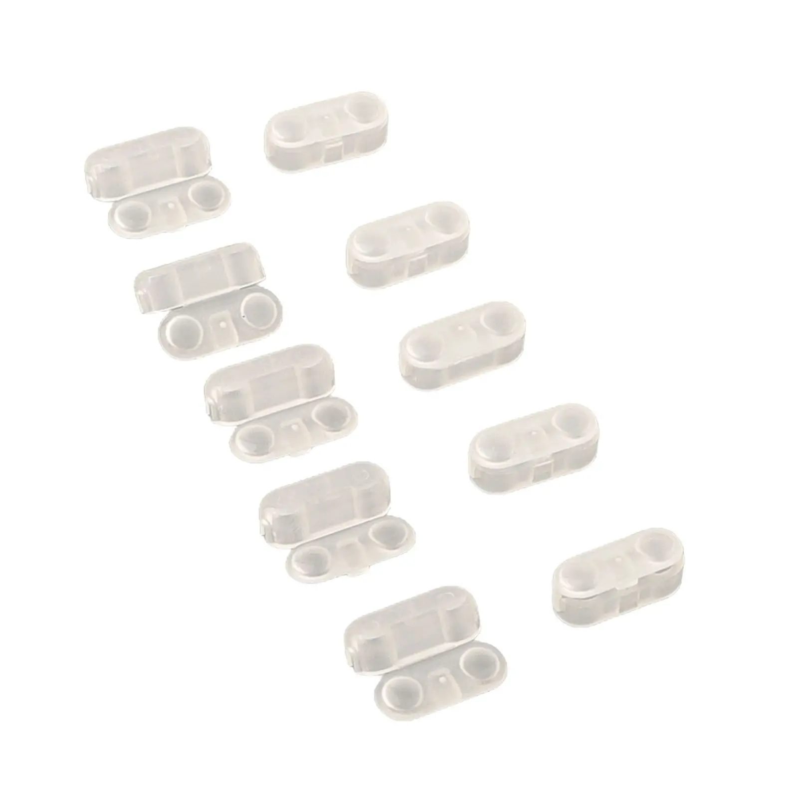 

Clips Pull Cable Connector White Plastic Roller 10/30/50 Pcs 6x 4.5mm Blind Pull Cord Chain Connector Brand New