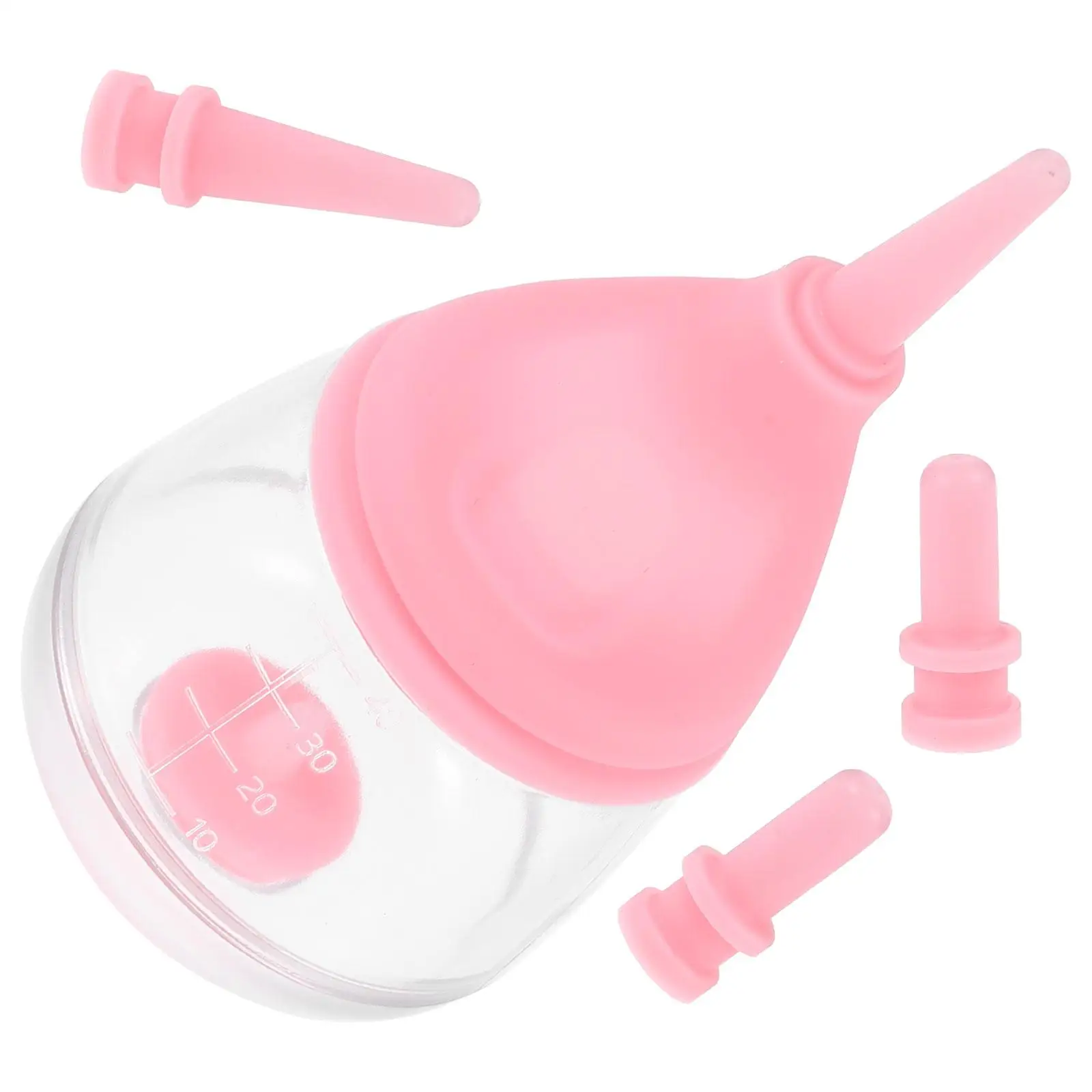 

Pet Nursing Small Kitten Puppy Milk Silica Gel Dog Feeding Bottles Water Dog Feeding Supplies Yellow 100ml