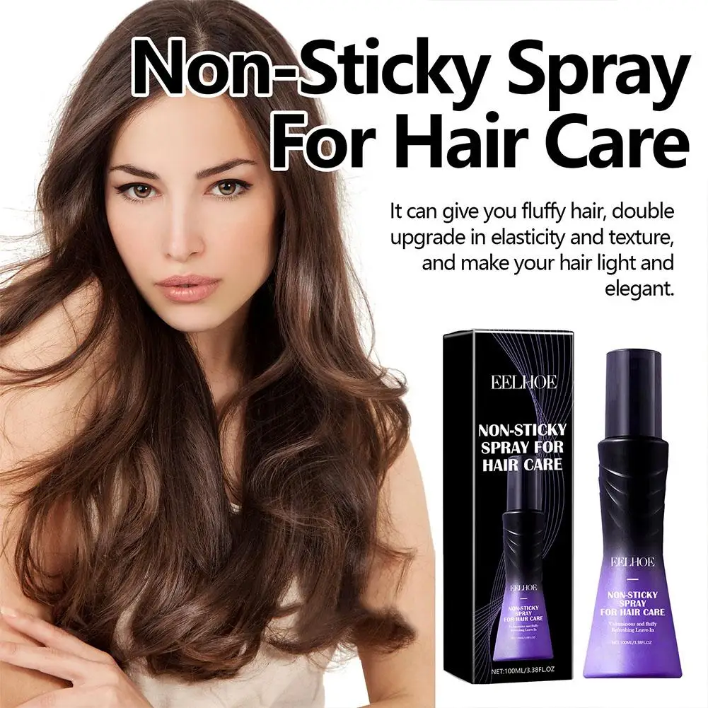 Nicht klebriges Spray für die Haarpflege Leave-in erfrischendes voluminöses nicht klebriges Spray Haarpflege Make-up Haar volumizing Styling spr e4f6