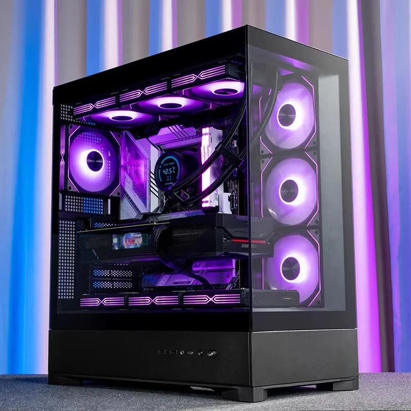 RTX5080/9800X3D/R9 9950X flagship game console DIY desktop computer assembly machine