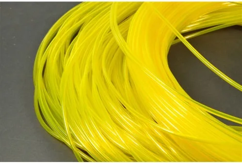 1Pcs 1.5M 3.5mm ID X 5mm OD Yellow Tygon Tube Fuel Hose Line For Chainsaw Blowers Pressure Washers Weed Whackers