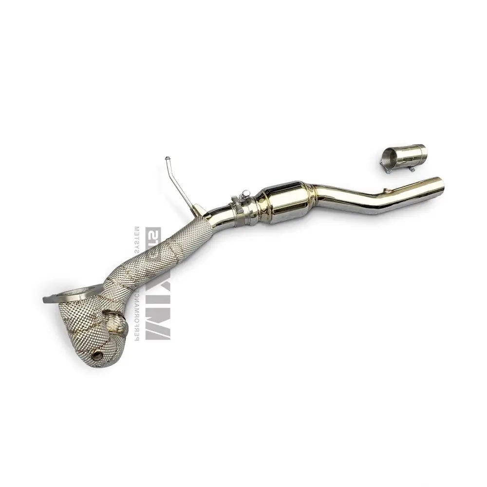 high-performance exhaust system, manufactured with original equipment, No Cat Downpipe for 1998-2007 Audi TT MK1 1.8T