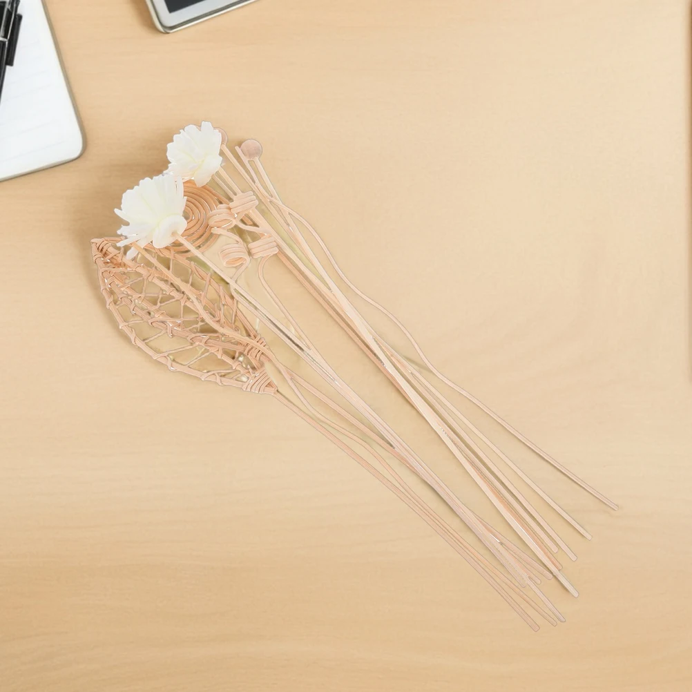 

24 Pcs Aromatherapy Stick Diffuser Rod Flower Fragrance Essential Oil Sticks Rattan