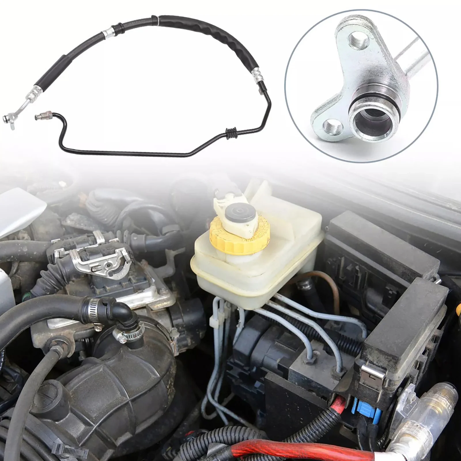 

Шланг-патрубок гидроусилителя руля для Honda Accord 2.4L 3.0L 2003-2007, замена OE 53713SDCA02 53713-SDC-A02