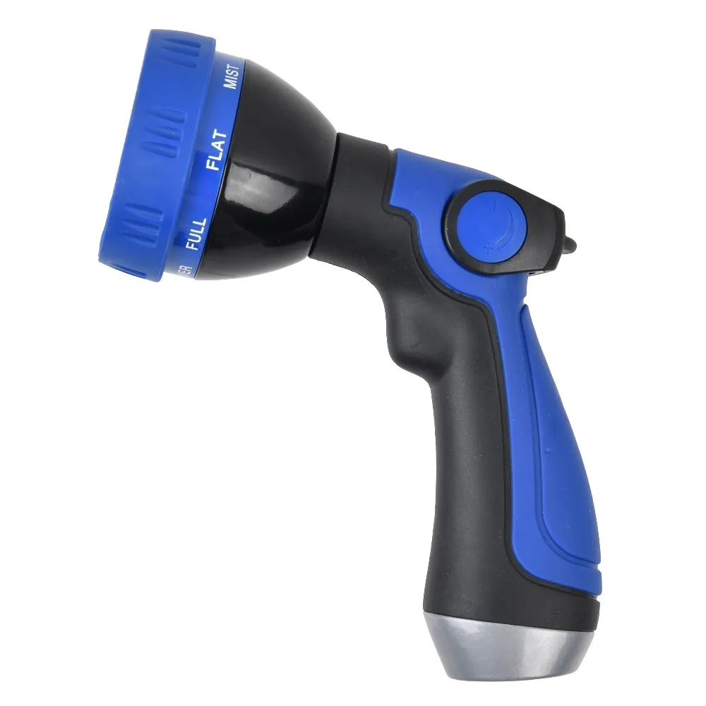 Heavy Duty Plastic Car Wash Water Hose Nozzle with 8 Adjustable Spray Patterns High Pressure Garden Hose Nozzle for Car Washing Lawn Watering and Outdoor Cleaning Durable Ergonomic Pistol Grip Spray Gun with Easy Control view 2