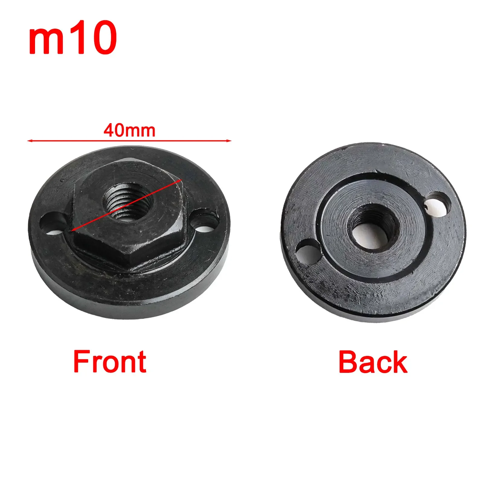 Metal Press Plate Kit with Inner Outer Flange Nuts for Angle Grinders Works with Circular Saw Blades (20/22/22 2mm)