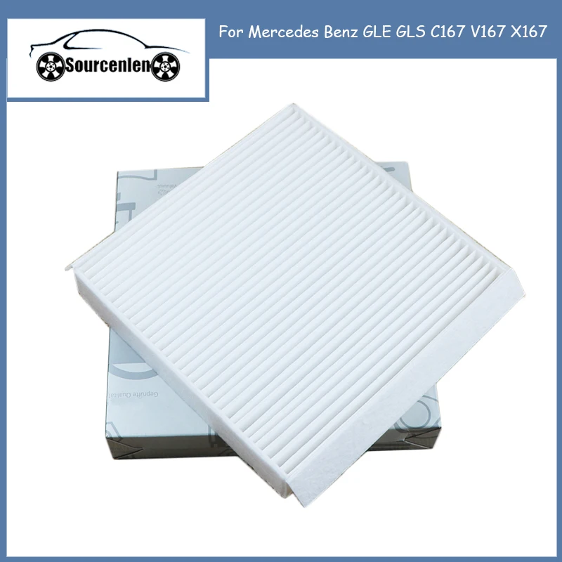 A1678350200 A1678350300 Air Filter For Mercedes Benz GLE GLS C167 V167 X167 1678350200 1678350300