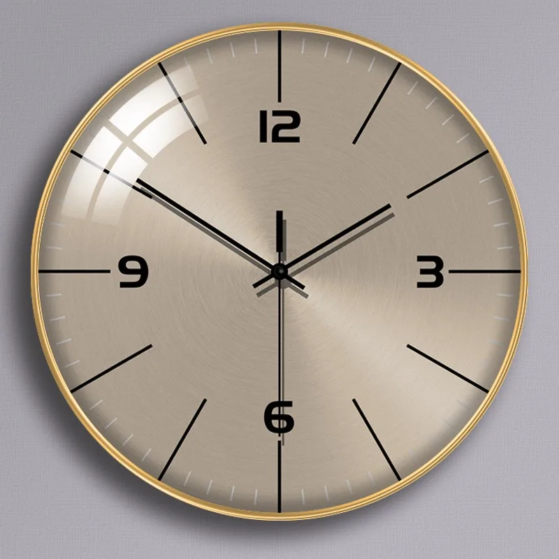 Modern Wall Clock Luxury Decorative Wall Watch Minimalist Aesthetic Clocks Silent Elegant Living Room Watches Home Decorations