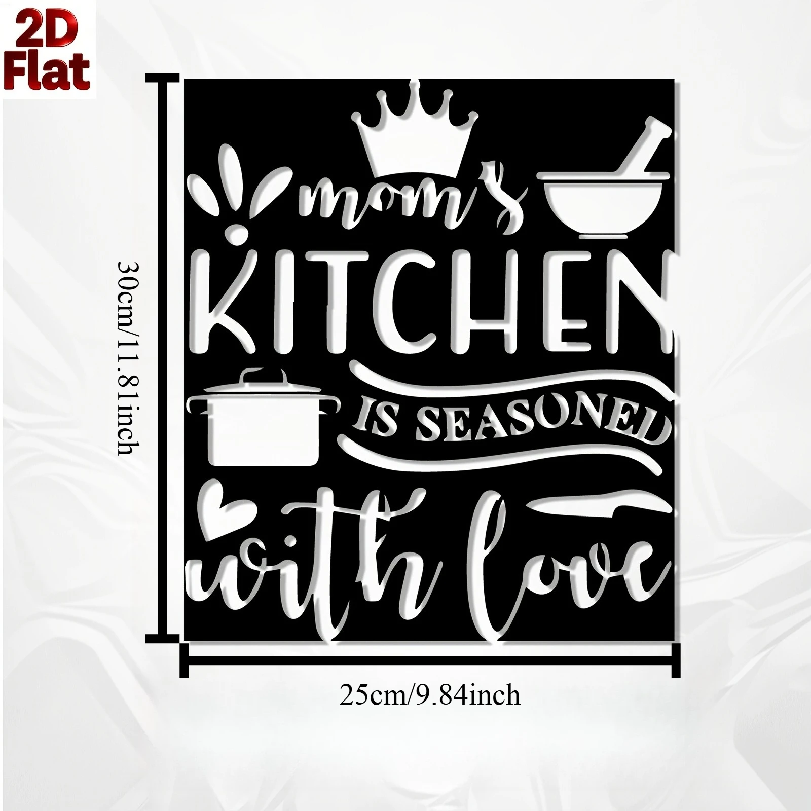CIFBUY Metalowa Dekoracja Ście – Mom'S Home Cooking recenzja i cena