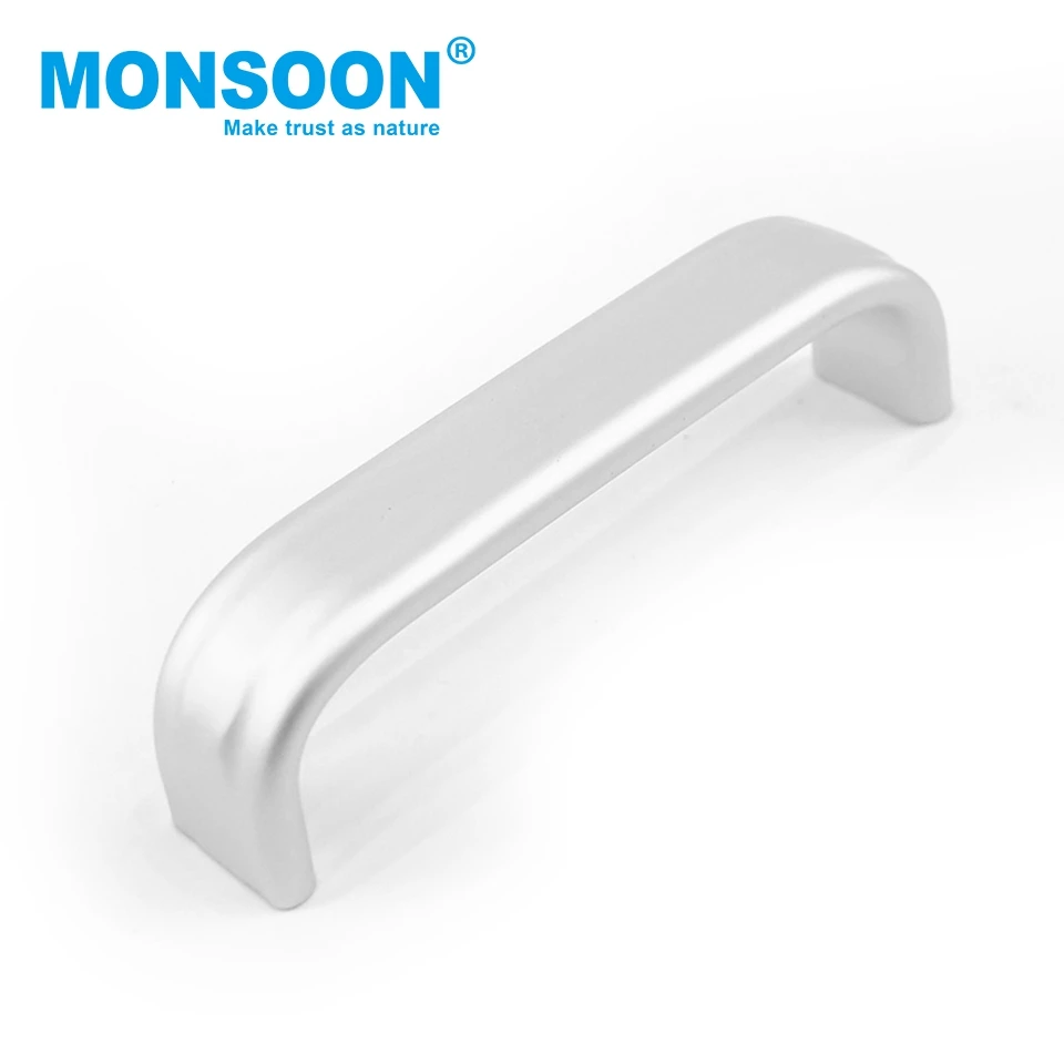 Furniture Fitting Bedroom Furniture Cupboard Closet Drawer Wardrobe Aluminum Profile Sliver Pull Dresser Kitchen Cabinet Handles