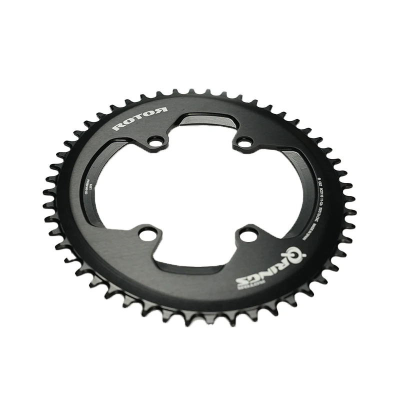 High Quality Custom Q-Ring Bicycle Oval Chairing Rotor Competitive Price 1x BCD110x4 Universal Tooth Good For Crank & Chainwheel