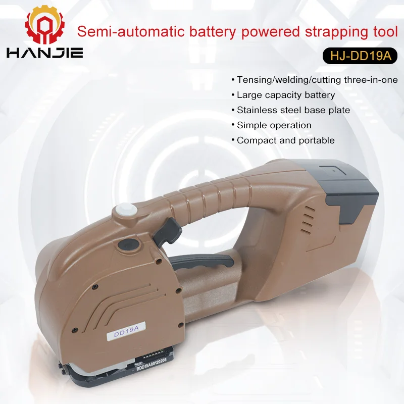 Handheld PP PET Strapping Tool Automatic Electric Strapping Machine Wrapping Machine