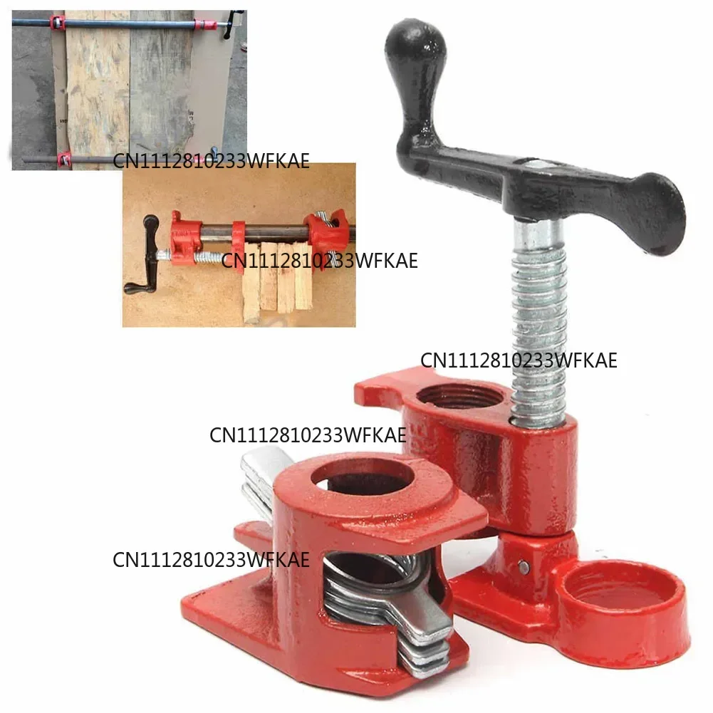 Heavy Duty 1 2 Iron Parallel Clamp Quick Release Woodworking Clamps for Cabinet Making Furniture DIY Projects High Strength