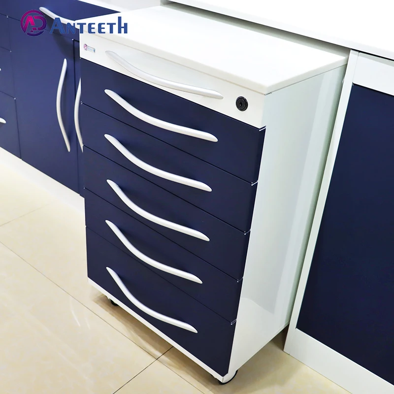 Stainless Steel High-end Tool Dental Treatment Cabinet Work Station Salon Clinic Furniture Storage Medical Cabinet