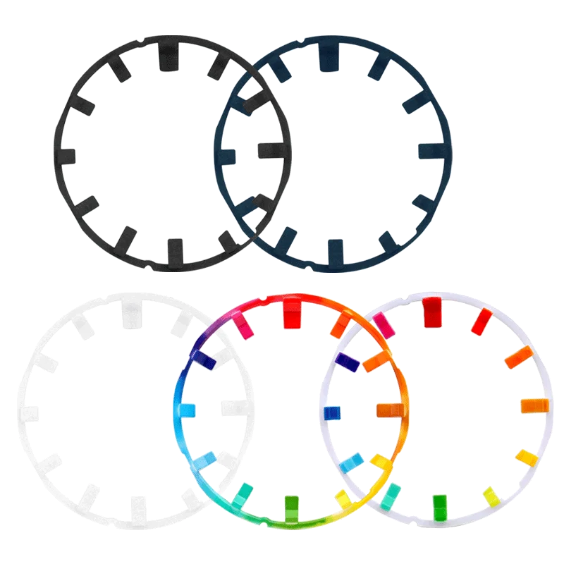 Świąteczny limitowany zestaw mod do Casio G-Shock GA2100/GA2110 z czerwoną świecącą ramką – kolorowa tarcza DIY i akcesoria ośmiokątne