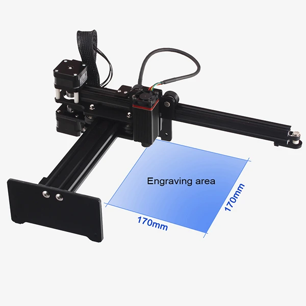 NEJE MASTER 2S LASER ENGRAVER & CUTTER WITH N30820 20W LASER MODULE - 170 X 170MM - APP CONTROL - GRBL 1.1F - LIGHTBURN