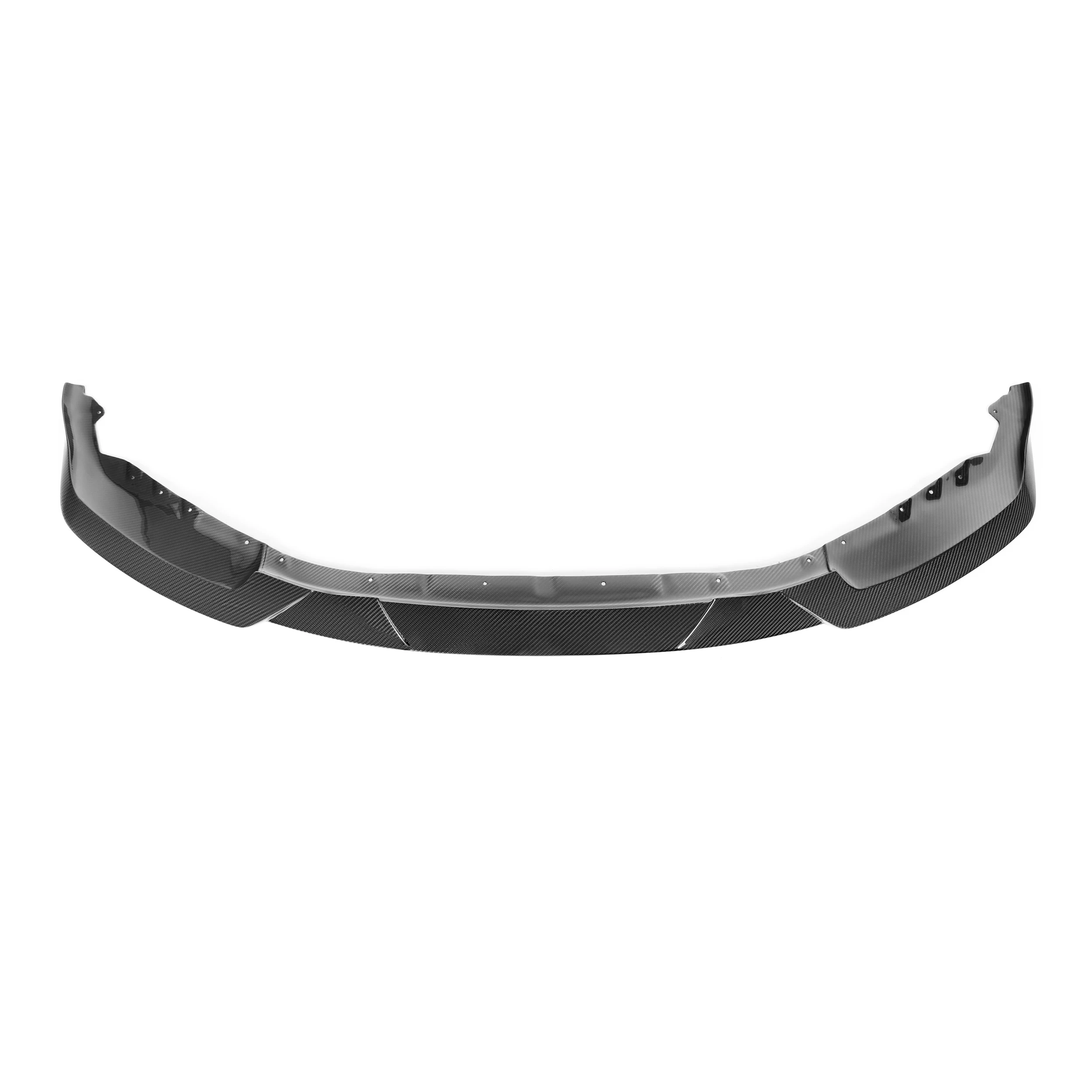 Dry Carbon Fiber M2 G87 Front Bumper Lip MHC Style R44 Style Dry Carbon Fiber Auto Part For BMW M2 G87 2023-In M2 G87 Front Lip