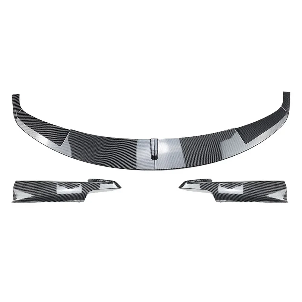 Four Stage Front Lip Splitter Spoiler Side Lower Splitters Body Kit For BMW 3 Series F30 F31 F35 M-Tech 2012-2019