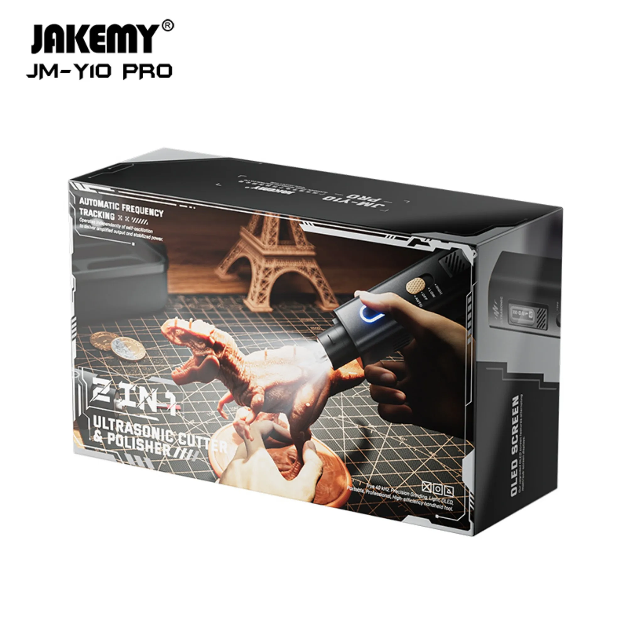 JAKEMY JM-Y10 PRO سكين القطع بالموجات فوق الصوتية لسكين القطع بالموجات فوق الصوتية لتقوم بها بنفسك قطع الطباعة ثلاثية الأبعاد