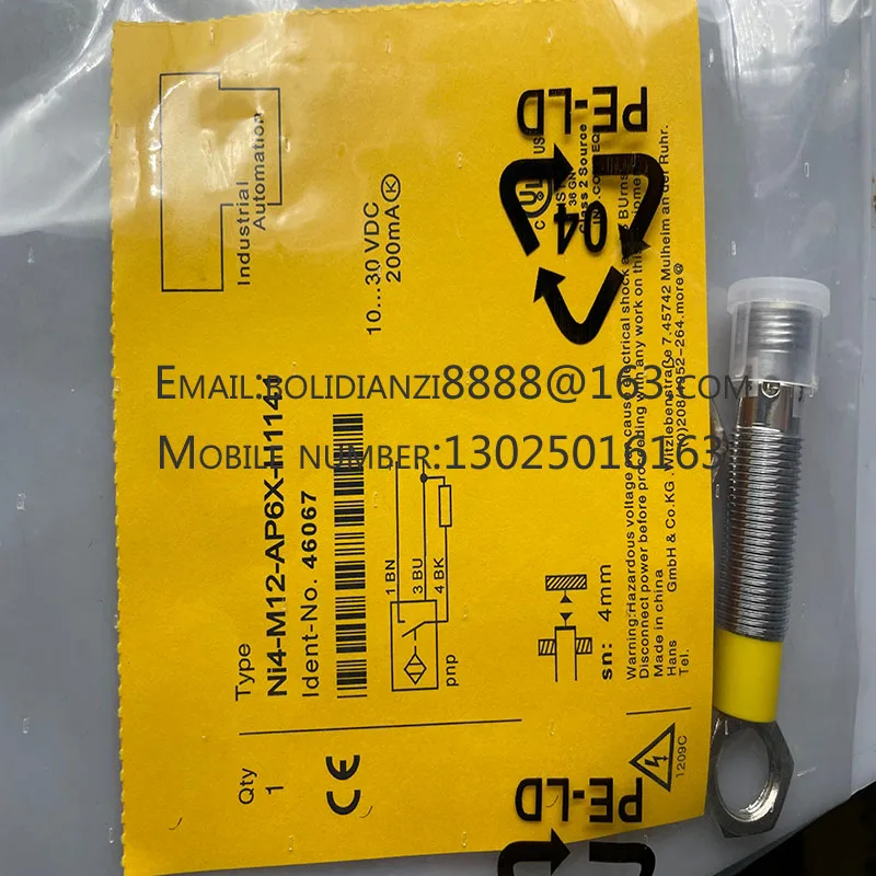 

Новый датчик приближения NI4-M12-RD4X-H1141 NI4-M12-RP4X-H1141