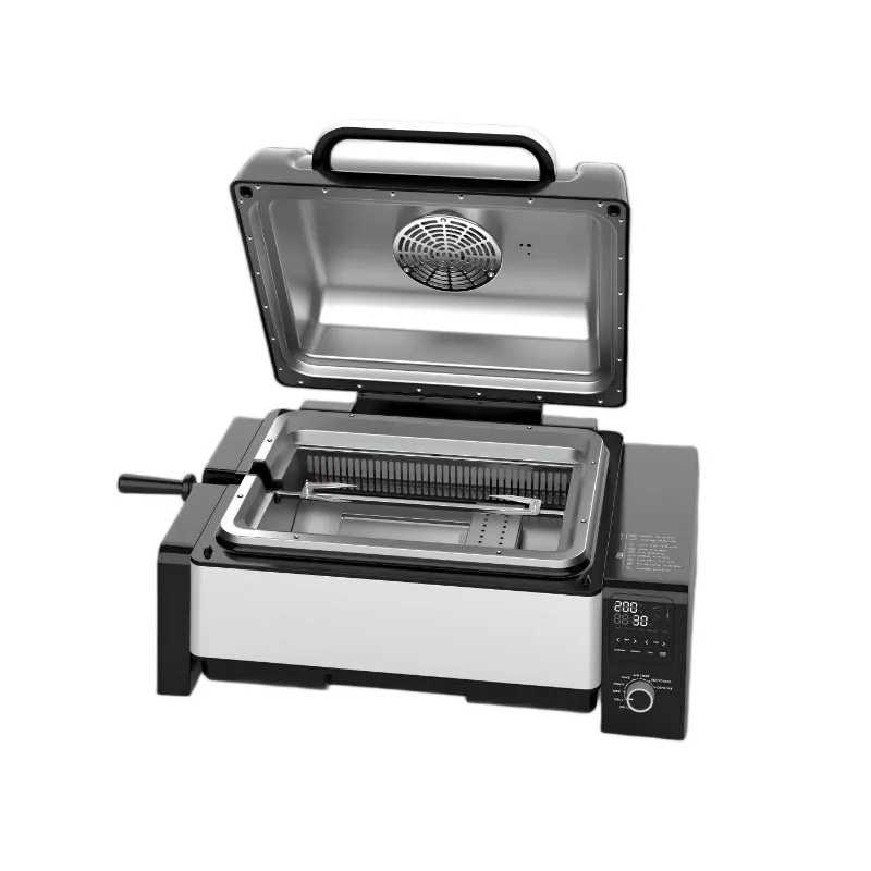 Modern Design Portable Electric BBQ Smoker Metal RV Camping Outdoor Grills with Powder Coated Finish