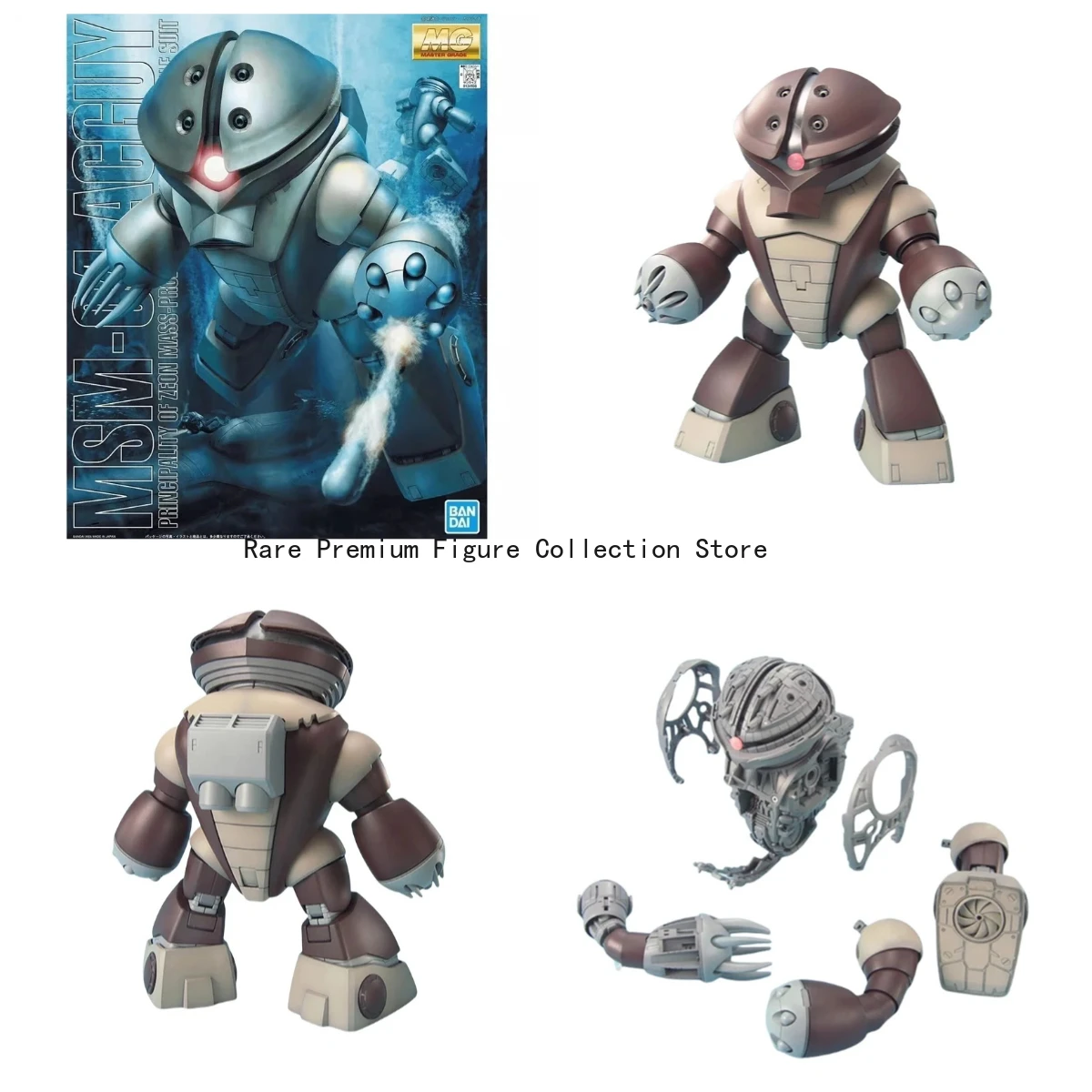 

Original Bandai MG 1/100 MSM-04 Gundam Action Figure Collectible Assembly Model Birthday Gift Articulated Action Figure