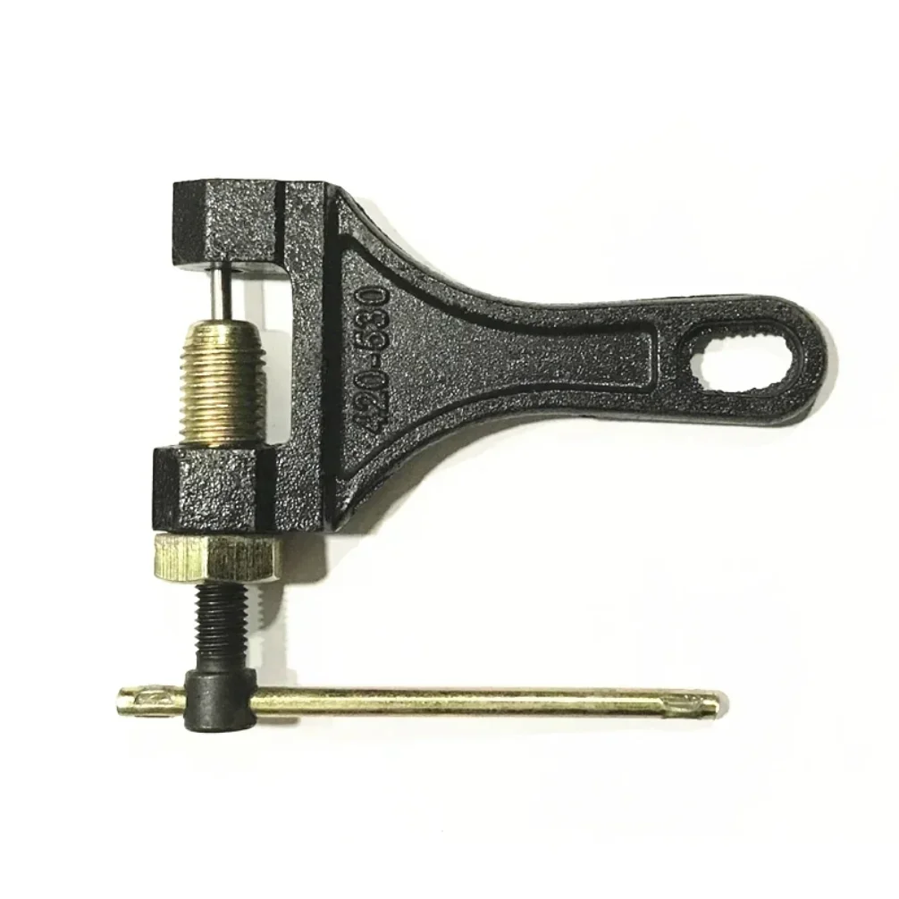 Motorcycle Chain Breaker Link Removal Separator Riveting Tool 420-530 Chain Repair Kit for Motor Parts