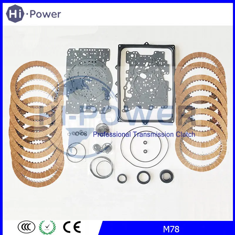 

BTR 6 M78 Transmission Clutch Repair Kit Friction Plates For Ssangyong 6 Speed Gearbox Discs Gaskets Oil Seal