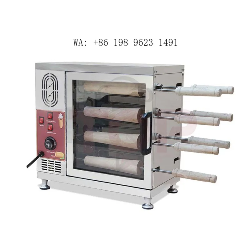 

Dual-purpose Gas Chimney Cake Oven Kurtos Kalacs Grill Roll Baking for Street Snack Commercial Use