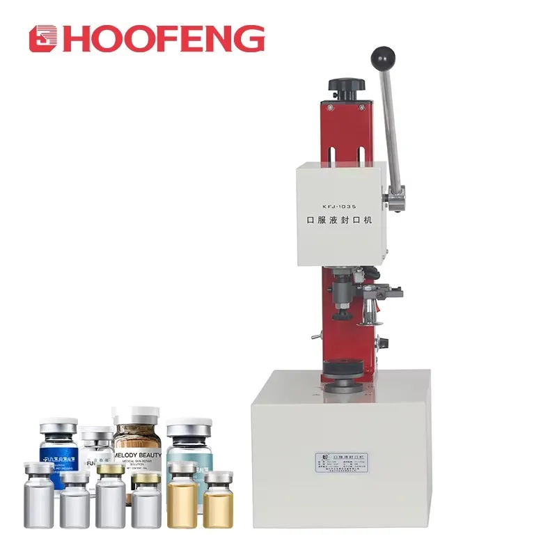 

Oral Liquid Sealing Machine Glass Bottle Aluminum Cap Automatic Capping Machine