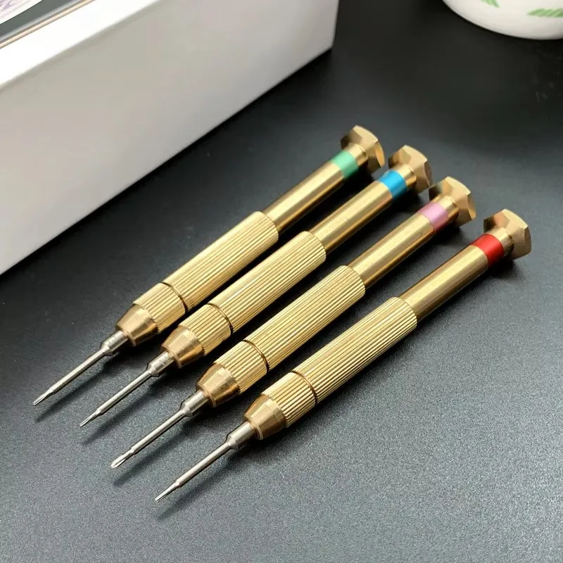 Pure Copper Ultra Hand Feel High Hardness Magnetic Screwdriver Kit For iPhone Samsung Huawei Camera Watch Repair Disassembly