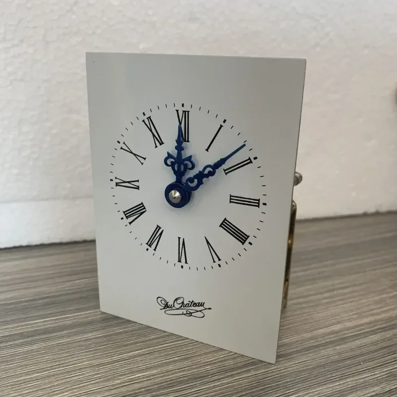 Pure Copper Small Desk Clock Machine Movement Bronze Bell Table Clocks Accessories Give The Correct Time Clock Part JJ702