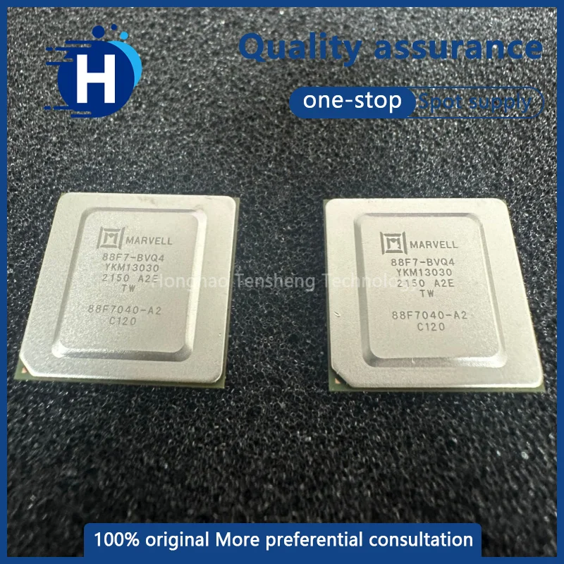 

1 piece of high-quality 88F7040-A2-BVQ4C120 microcontroller chip (silkscreened as 88F7040-A2C120, BGA package)